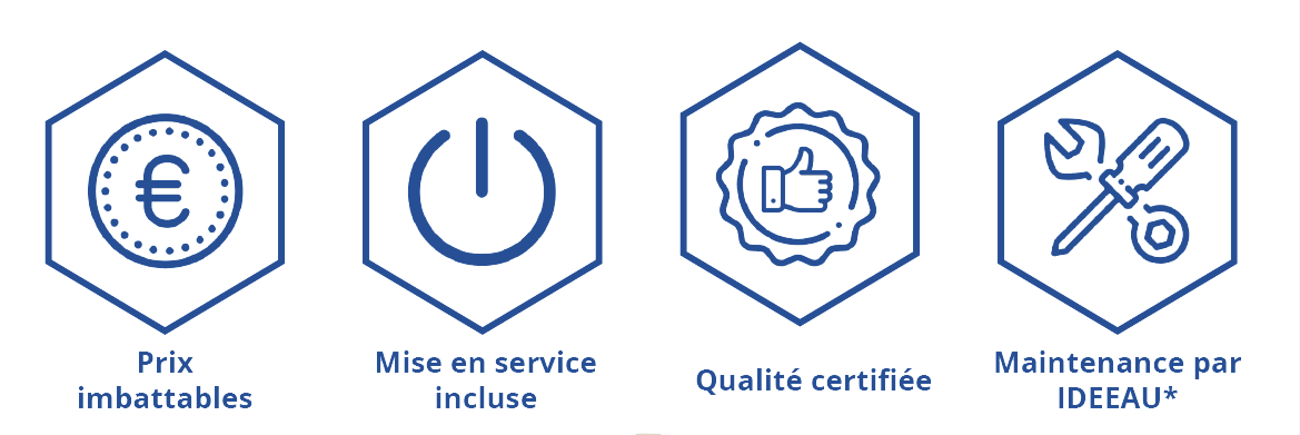 Prix imbattables, mise en service incluse, qualité certifiée